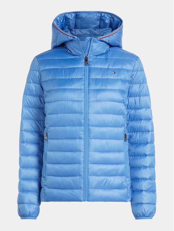 Tommy Hilfiger Tommy Hilfiger Kevad-sügis jope WW0WW38927 Sinine Regular Fit