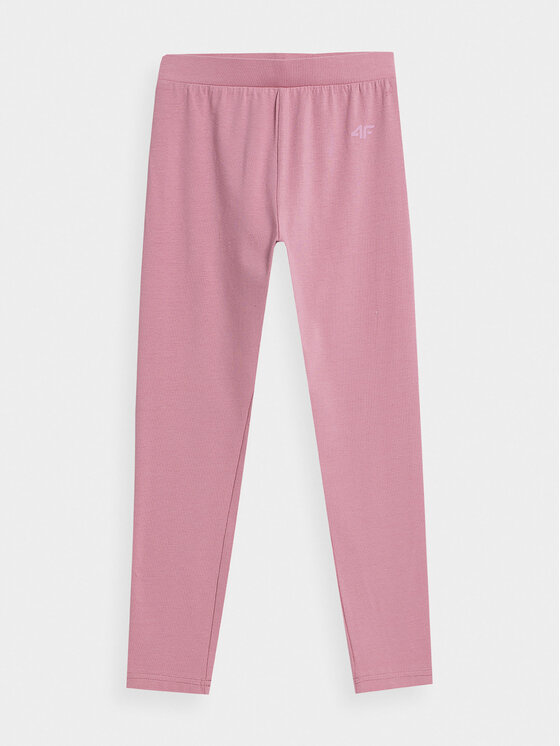 4F 4F Leggings 4FJAW23TTIGF093 Ružičasta Slim Fit