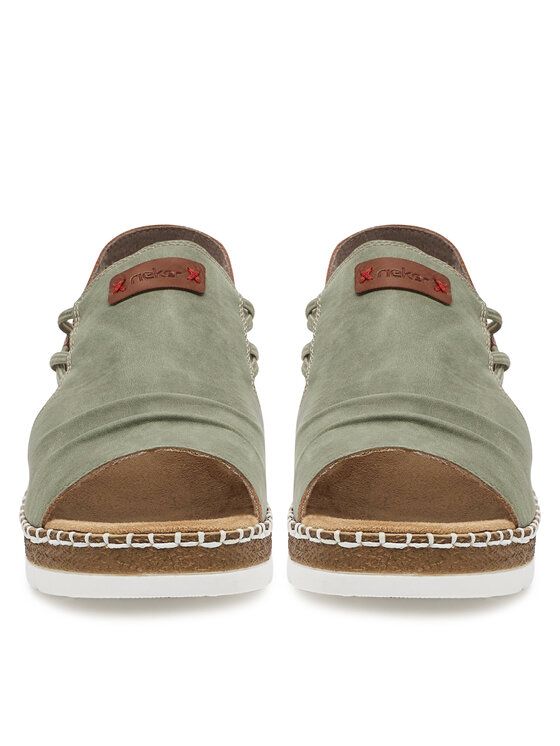 Rieker Rieker Sandali CEO-V1261-52 Zelena