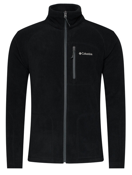 Columbia Columbia Felpa di pile 1420421010 Fast Trek II Full Zip Fleece Nero Classic Fit