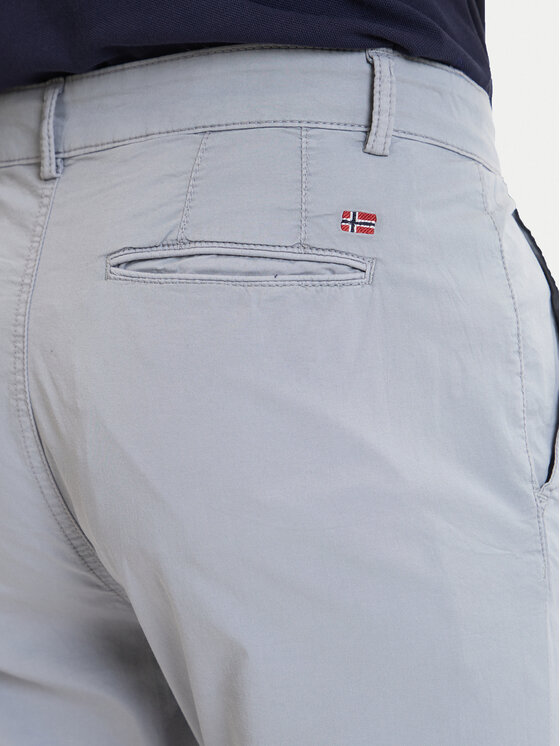 Napapijri Napapijri Чіноси M-Puyo NP0A4H98 Сірий Slim Fit