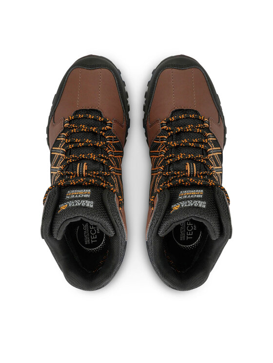 Regatta Regatta Παπούτσια πεζοπορίας Edgepoint Mid Wp RMF622 Καφέ