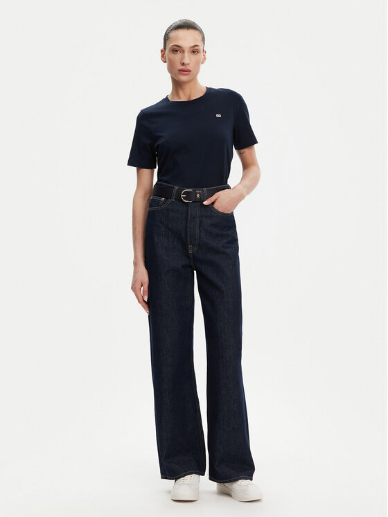 Tommy Hilfiger Tommy Hilfiger Футболка WW0WW45522 Cиній Regular Fit
