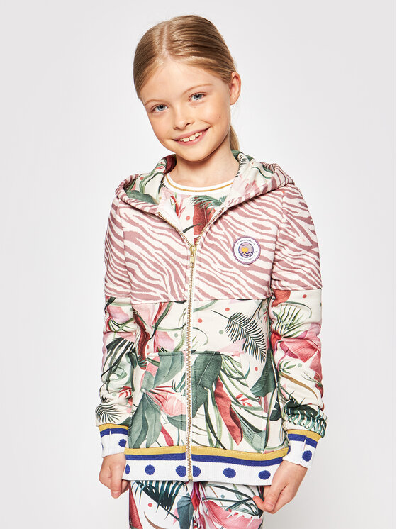 Felpa Zippa Multicolore Regular Fit
