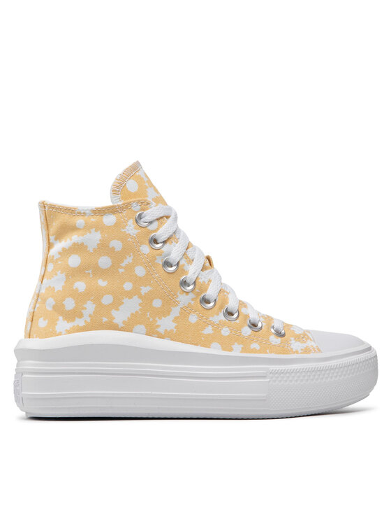 Converse Converse Sneakers aus Stoff Chuck Taylor All Star Mowe Hi A01194C Gelb
