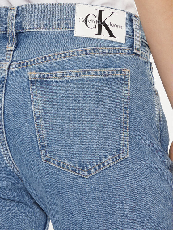 Calvin Klein Jeans Calvin Klein Jeans Blugi Low Rise Straight J20J222439 Albastru Straight Fit