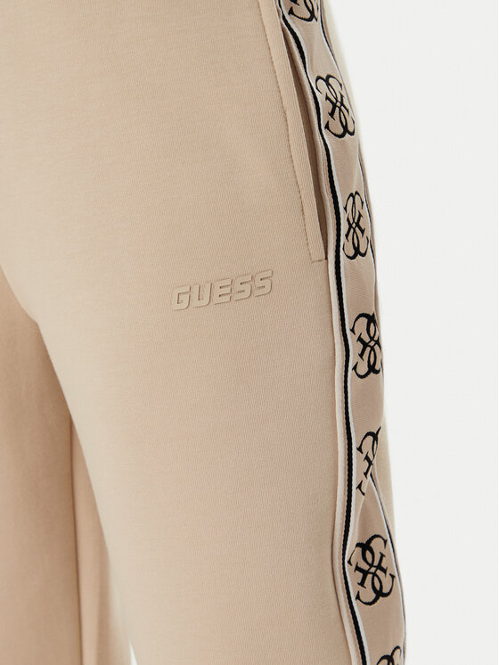 Guess Guess Sporta bikses V2YB15 KB3P2 Bēšs Regular Fit
