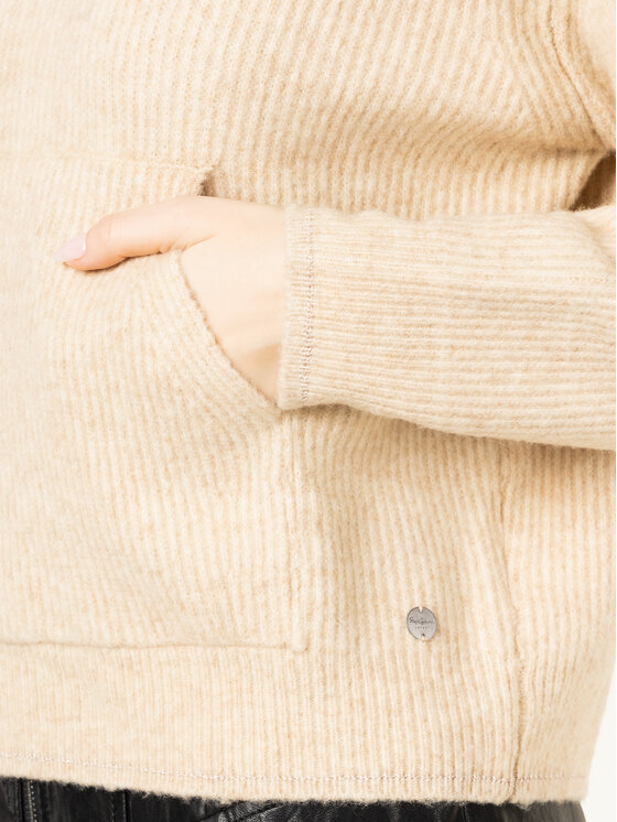 Pepe Jeans Pepe Jeans Pullover Yena PL701572 Beige Regular Fit