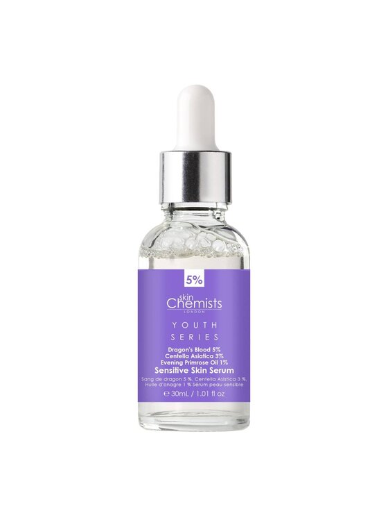 skinChemists skinChemists Skóra wrażliwa - Krew smoka 5%, Centella Asiatica 3%, Olej z wiesiołka 1% Olejek