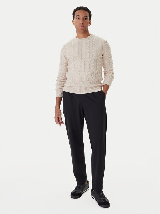 Kappa Kappa Πουλόβερ 63111DW Μπεζ Regular Fit