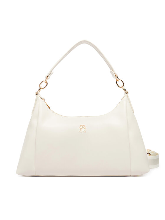 Tommy Hilfiger Tommy Hilfiger Táska Th Essential Shoulder Bag AW0AW18373 Bézs