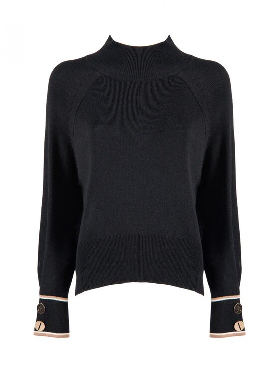 NENETTE NENETTE Maglione maxence Nero Regular Fit