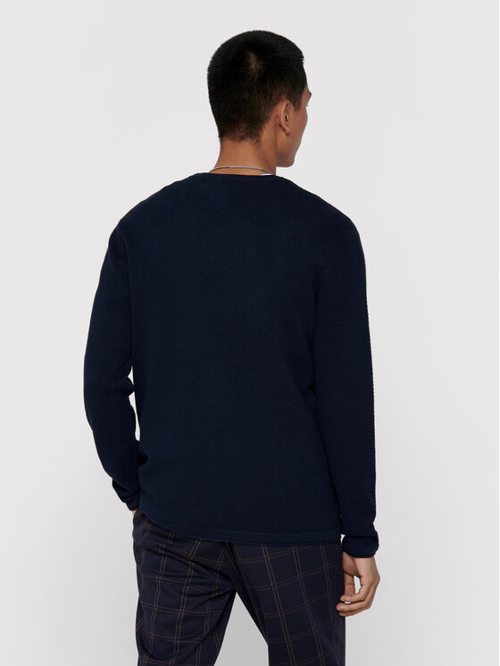 Only & Sons Only & Sons Sweater Panter 22016980 Sötétkék Regular Fit