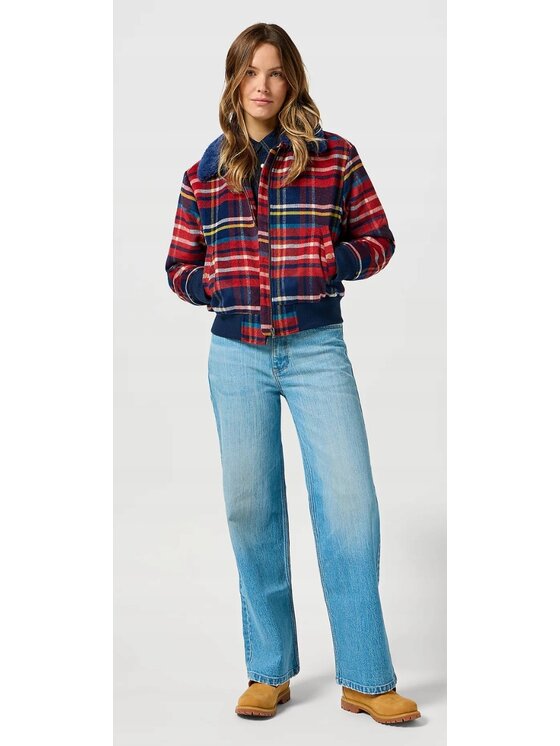 Wrangler Wrangler Jeansy Loose Straight Niebieski Loose Fit