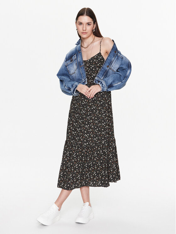 Pepe Jeans Pepe Jeans Sukienka codzienna Pey PL953300 Kolorowy Regular Fit