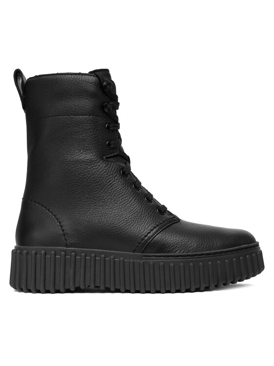 Clarks Clarks Kotníková obuv Torhill Style 26182918 Černá