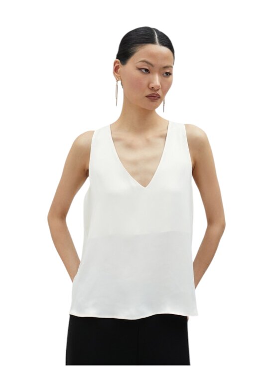 Lola Casademunt by Maite Lola Casademunt by Maite Τοπ ms2515028 Λευκό Regular Fit