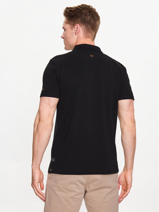 Polo T-Lows M35083 Nero Regular Fit