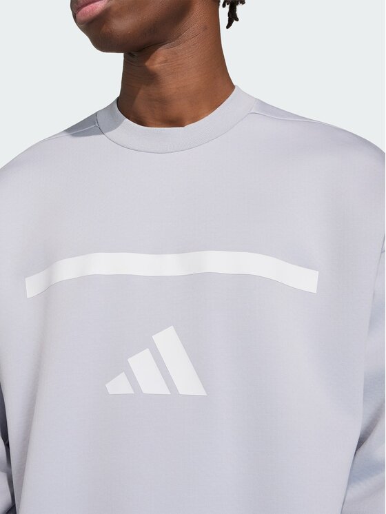 adidas adidas Longsleeve 145791 Szary jasny Loose Fit
