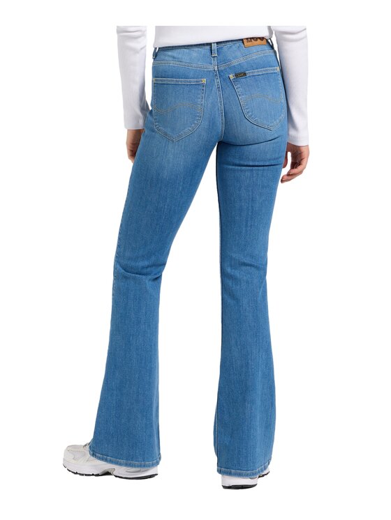 Lee Lee Jeansy 112370938 Niebieski Bootcut Fit