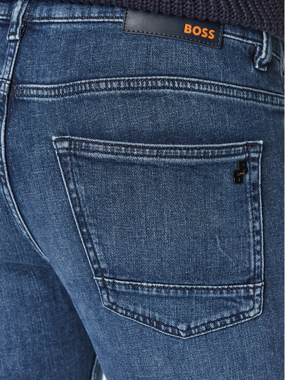 BOSS Jeans DELAWARE slim Fit in 414 navy