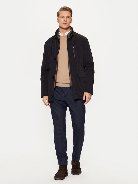 Bugatti Bugatti Преходно палто 674128 69081 Тъмносин Regular Fit