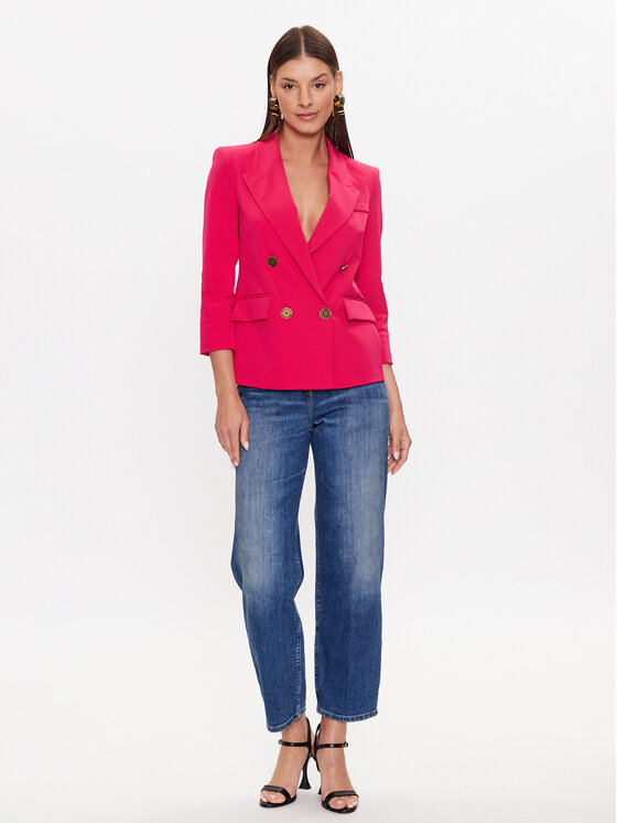 Elisabetta Franchi Elisabetta Franchi Marynarka GI-059-32E2-V550 Różowy Regular Fit