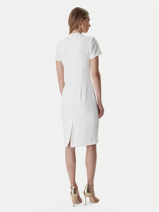 Marciano Guess Marciano Guess Kokteiļkleita 6RGK12 7357A Balts Regular Fit