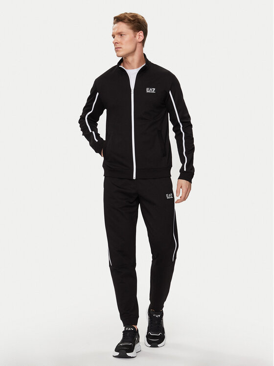EA7 Emporio Armani Survetement 3DPV73 PJMHZ 1200 Noir Regular Fit Modivo