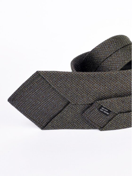 ELSNER ELSNER Cravatta Z JEDWABNEGO ŻAKARDU A1896 Verde