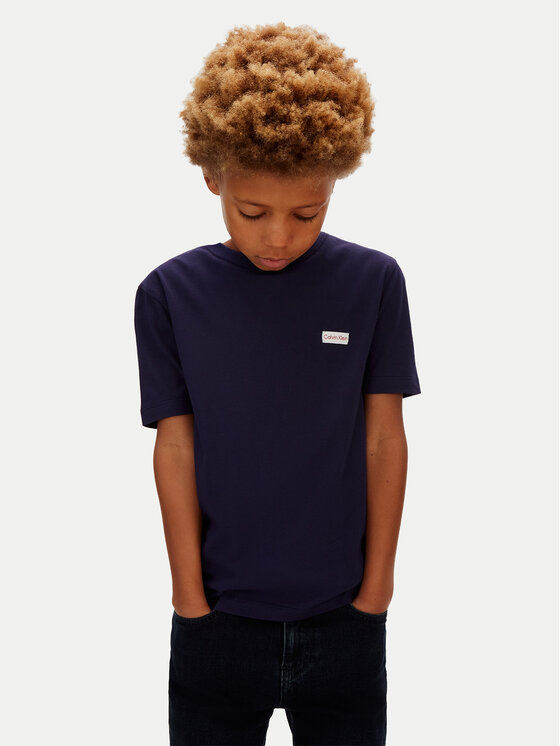 Calvin Klein Jeans Calvin Klein Jeans T-Shirt LVCKSJA08B Tmavomodrá Regular Fit