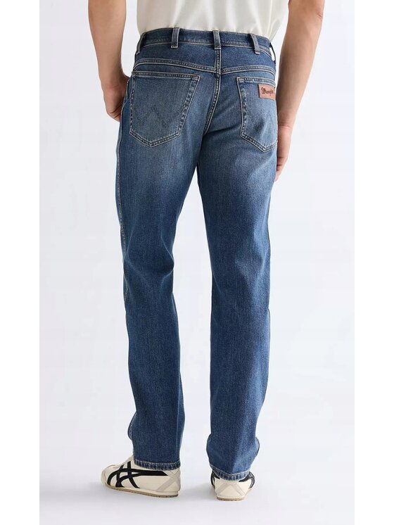 Wrangler Wrangler Jeansy Texas Slim Niebieski Slim Fit