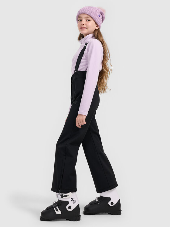 4F 4F Spodnie narciarskie SKI CLASSIC Czarny Slim Fit