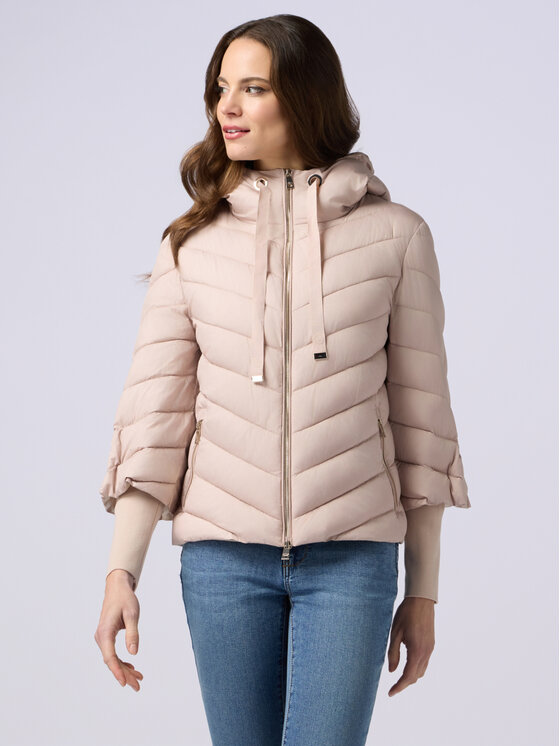 Oltre Oltre Giubbotto piumino F130J000183N006 Rosa Baggy Fit