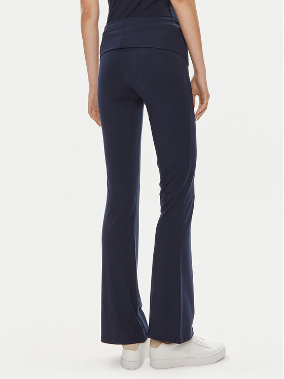 Gina Tricot Gina Tricot Szövet nadrág 21671 Sötétkék Flare Fit