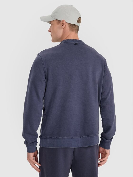 4F 4F Felpa 4FWSS25TSWSM1739-22S Nero Regular Fit