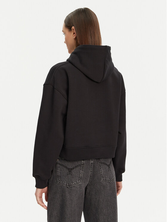 Calvin Klein Jeans Calvin Klein Jeans Μπλούζα J20J224718 Μαύρο Relaxed Fit