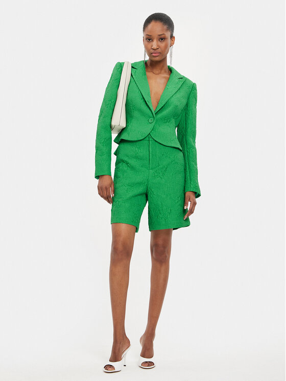 Custommade Custommade Bermudy Nanna 999459723 Zielony Regular Fit