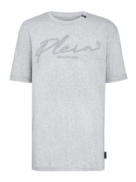 PHILIPP PLEIN PHILIPP PLEIN T-Shirt 11017 Beżowy Regular Fit