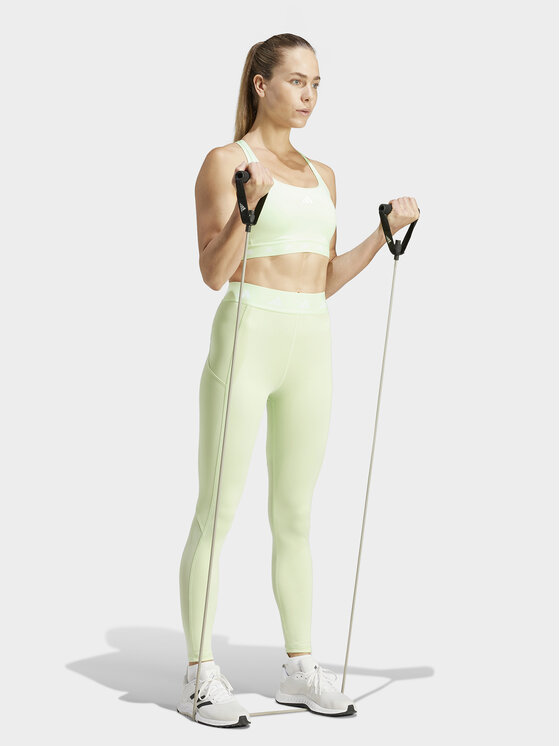 adidas adidas Спортен сутиен Powerreact Training IT6640 Зелен