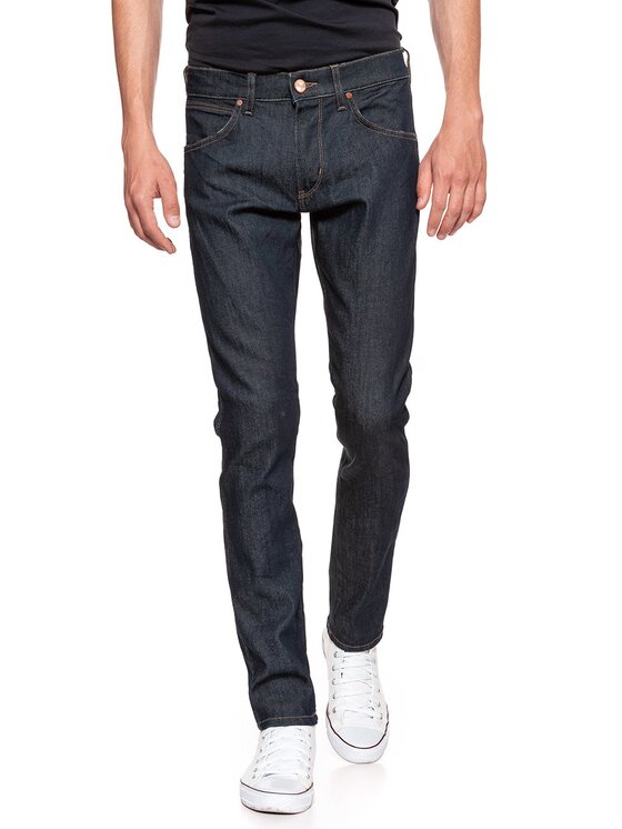 Wrangler Wrangler Jeansy LARSTON Niebieski Slim Fit