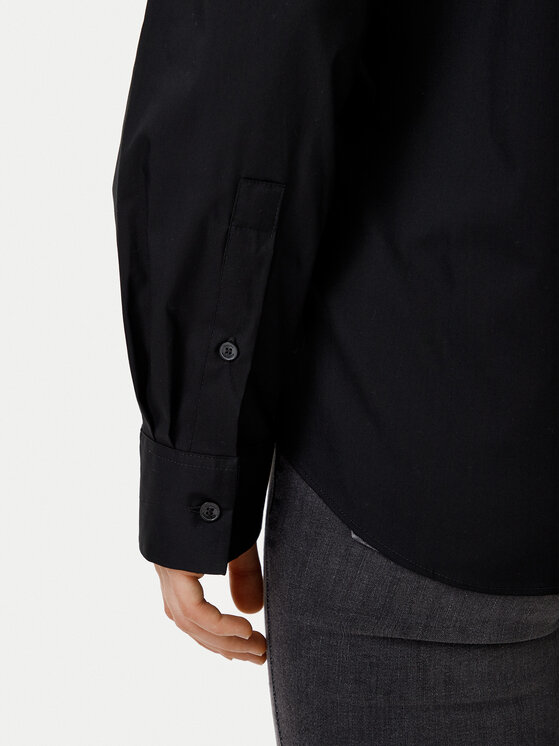 Tommy Hilfiger Tommy Hilfiger Košulja WW0WW44084 Crna Regular Fit