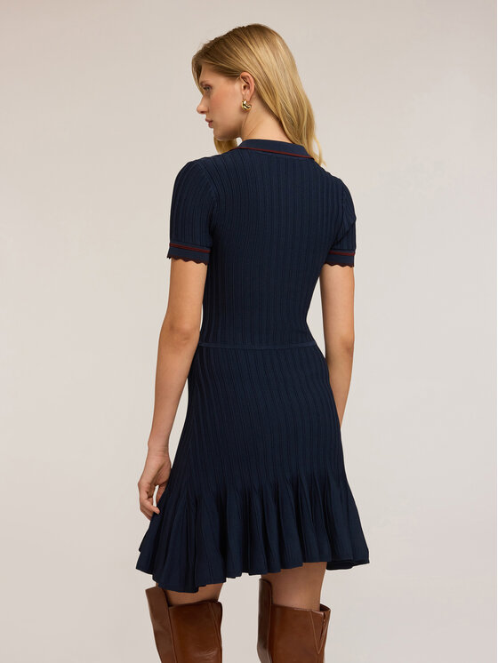 Motivi Motivi Abito da cocktail 7641W001466N034 Blu Flared Fit