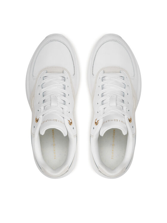 Tommy Hilfiger Tommy Hilfiger Sneakers Hilfiger Chunky Runner FW0FW07996 Weiß