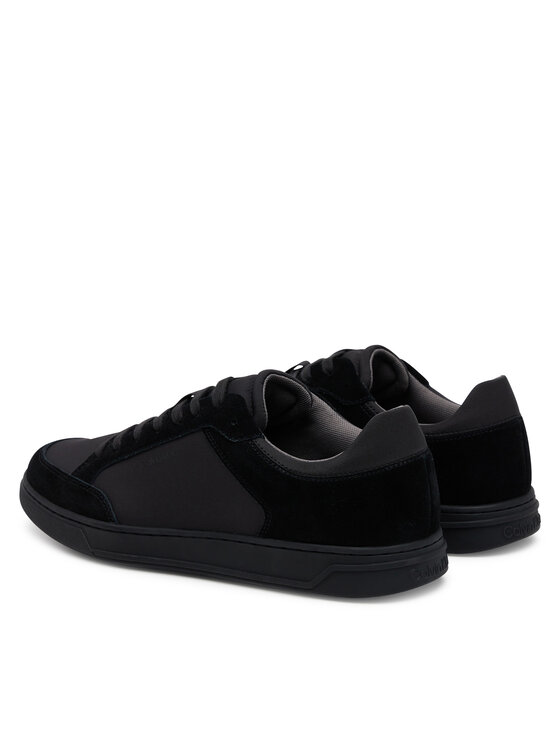 Calvin Klein Calvin Klein Sneakersy Low Top Lace Up Mix HM0HM01802 Čierna