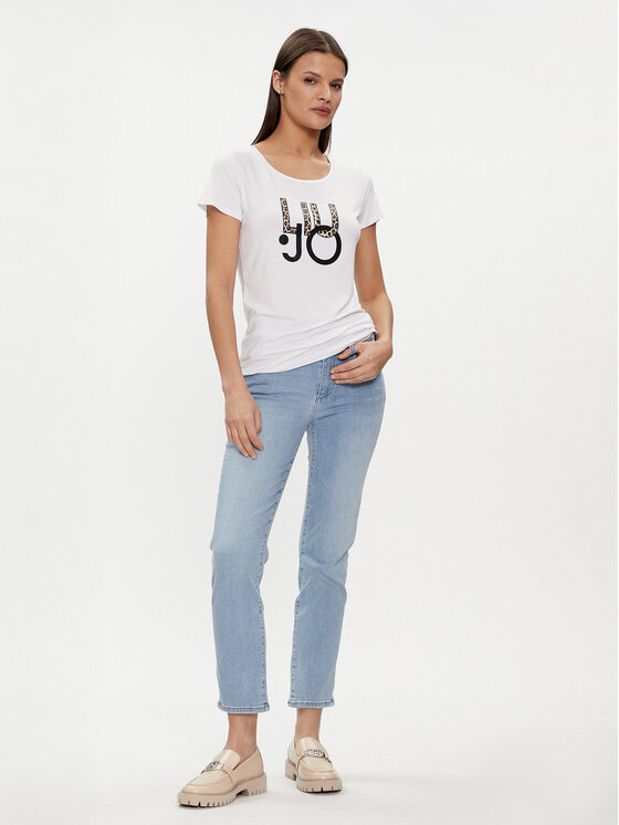 Liu Jo Liu Jo Traperice UA4066 D4615 Plava Slim Fit