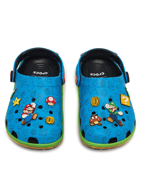 Crocs Şlapi Super Mario Core Classic Clog 212139 Colorat