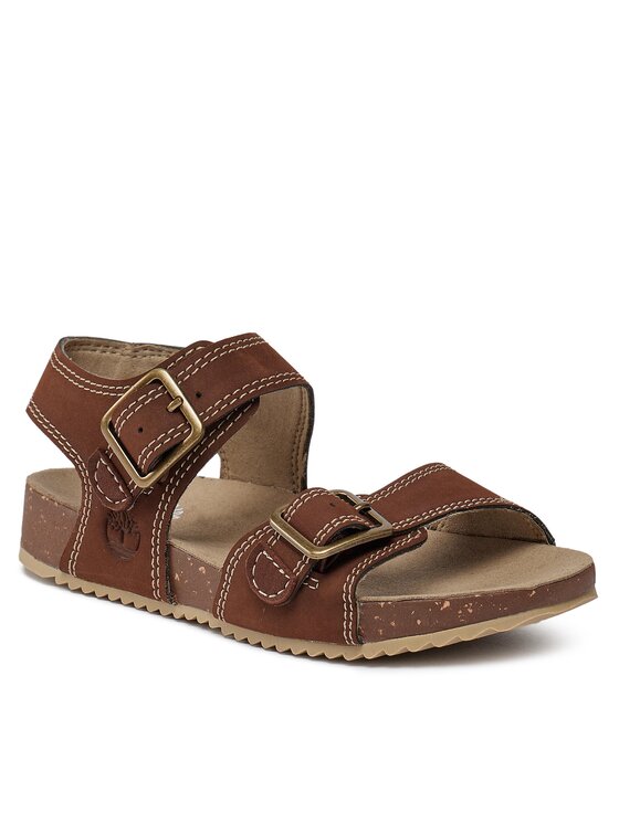 Timberland Timberland Sandale Castle Island 2 Strap TB0A5SZT9311 Smeđa