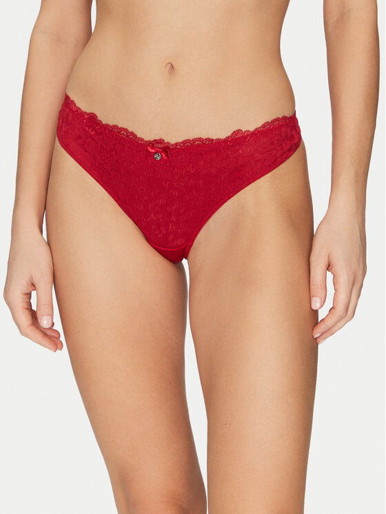 Hunkemöller Hunkemöller Siaurikės Marine 300261 Raudona