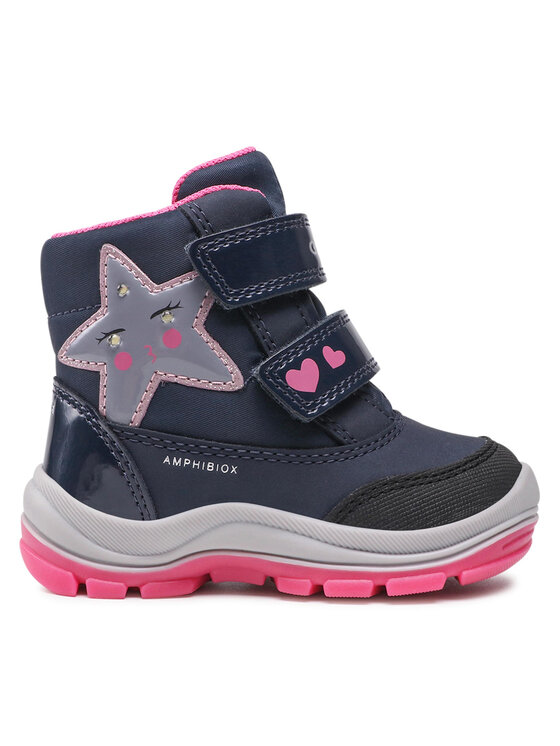 Geox Geox Schneeschuhe B Flanfil G.B Abx A B163WA 050FU C4268 M Dunkelblau